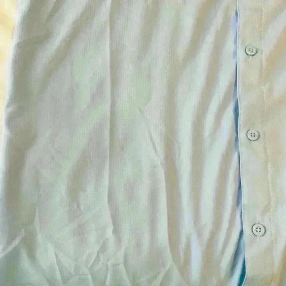 Columbia PFG Mens LT shirt long sleeve blue fishing roll-tab sleeves but… - Picture 9 of 12